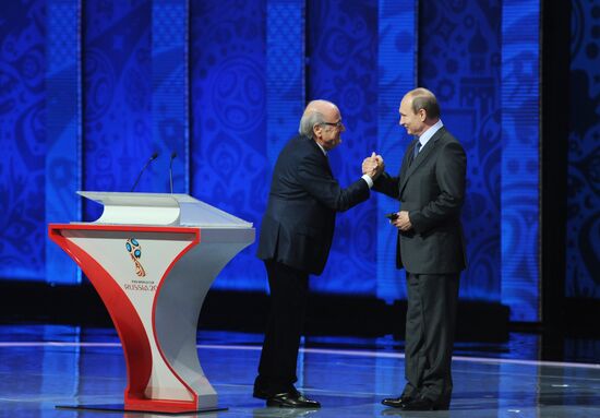 President Putin took part in FIFA 2018 World Cup Preliminary Draw