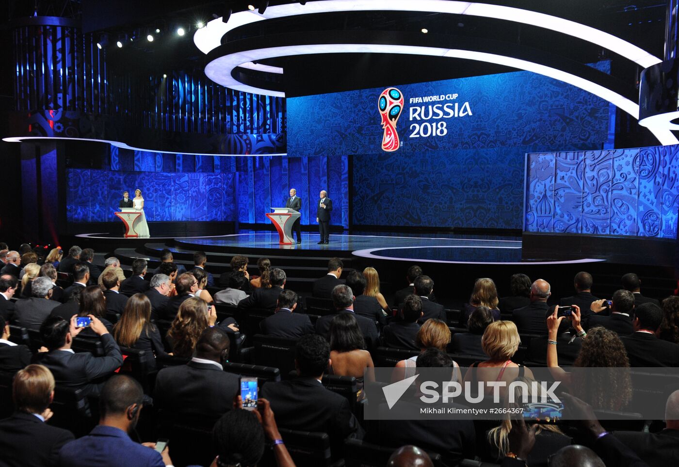 President Putin took part in FIFA 2018 World Cup Preliminary Draw