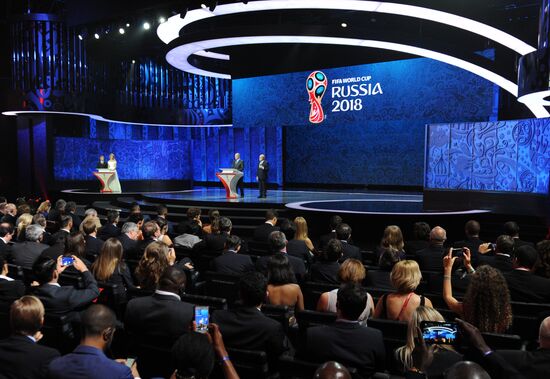 President Putin took part in FIFA 2018 World Cup Preliminary Draw