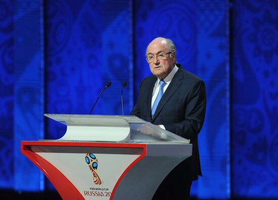 President Putin took part in FIFA 2018 World Cup Preliminary Draw