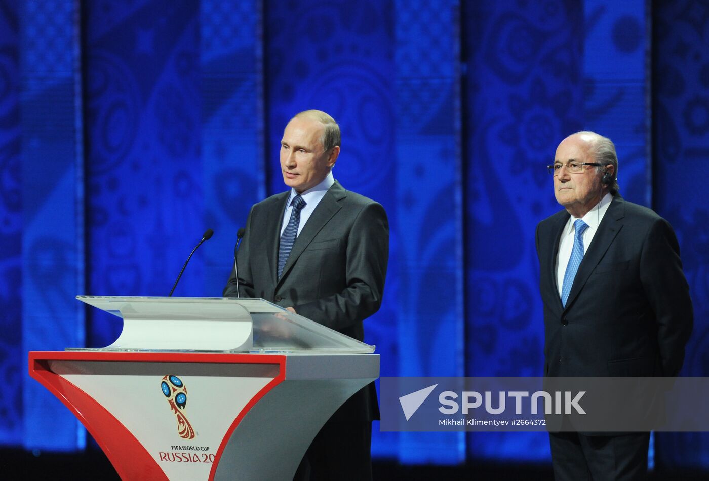 President Putin took part in FIFA 2018 World Cup Preliminary Draw
