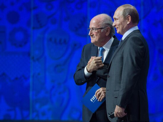 President Putin took part in FIFA 2018 World Cup Preliminary Draw