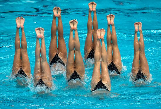 2015 FINA World Championships. Synchronized swimming. Womens' team technical. Preliminary round