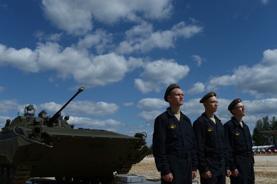 Draw of the Tank Biathlon and Suvorov Onslaught competitions