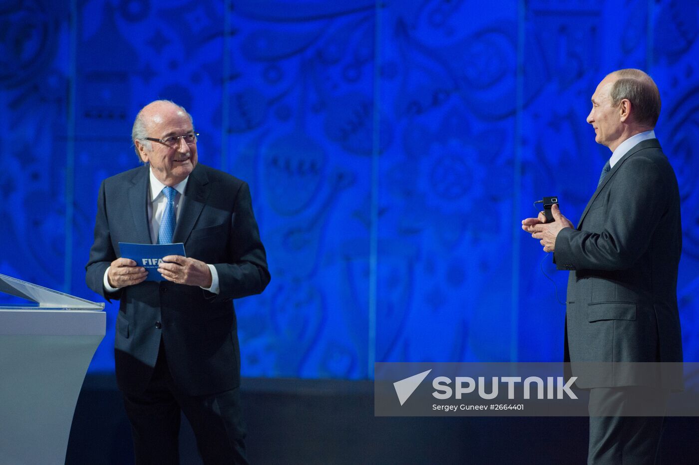 President Putin took part in FIFA 2018 World Cup Preliminary Draw