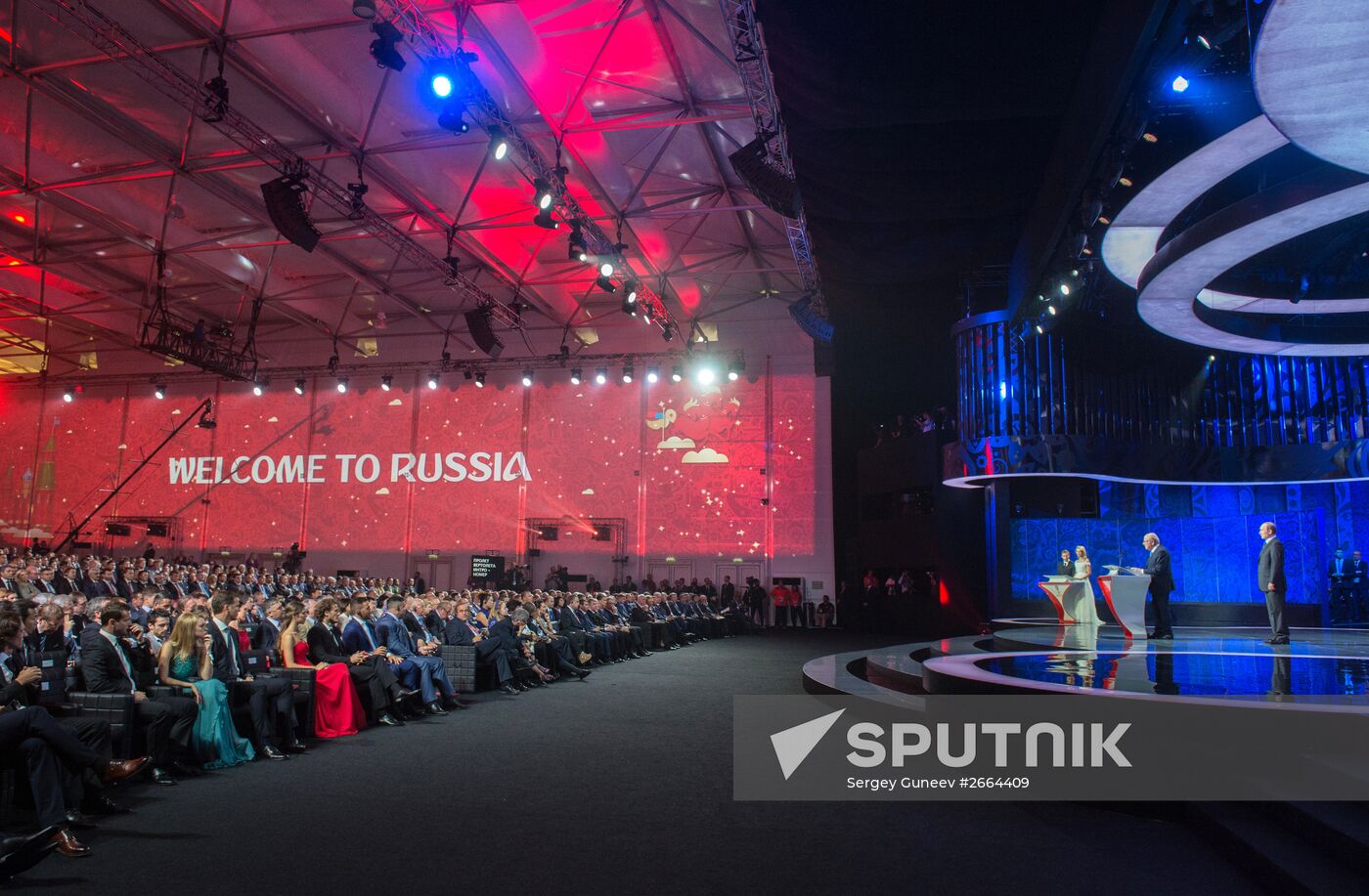 President Putin took part in FIFA 2018 World Cup Preliminary Draw