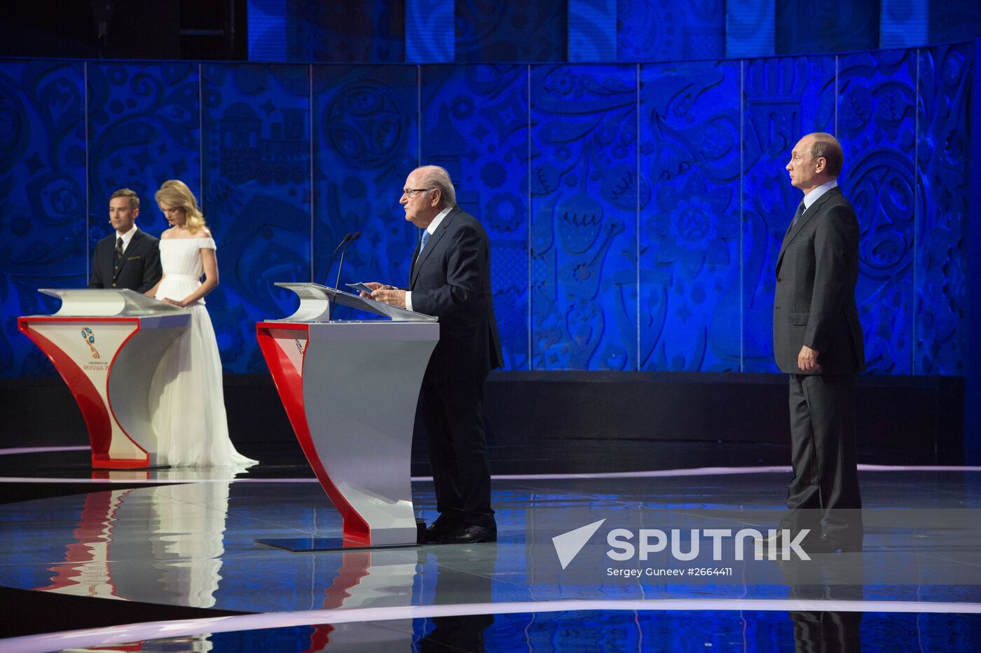 President Putin took part in FIFA 2018 World Cup Preliminary Draw