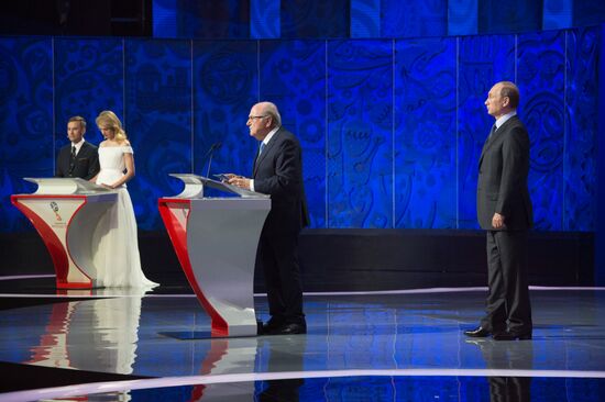 President Putin took part in FIFA 2018 World Cup Preliminary Draw