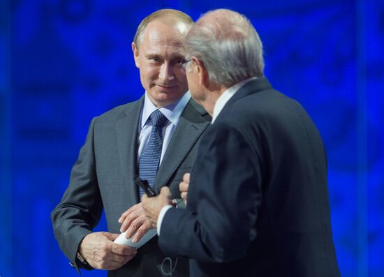 President Putin took part in FIFA 2018 World Cup Preliminary Draw