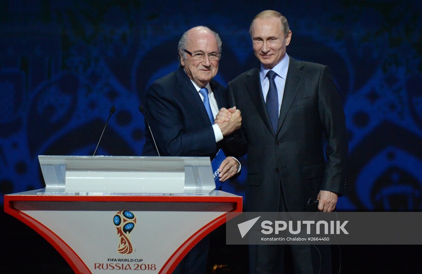 President Putin took part in FIFA 2018 World Cup Preliminary Draw