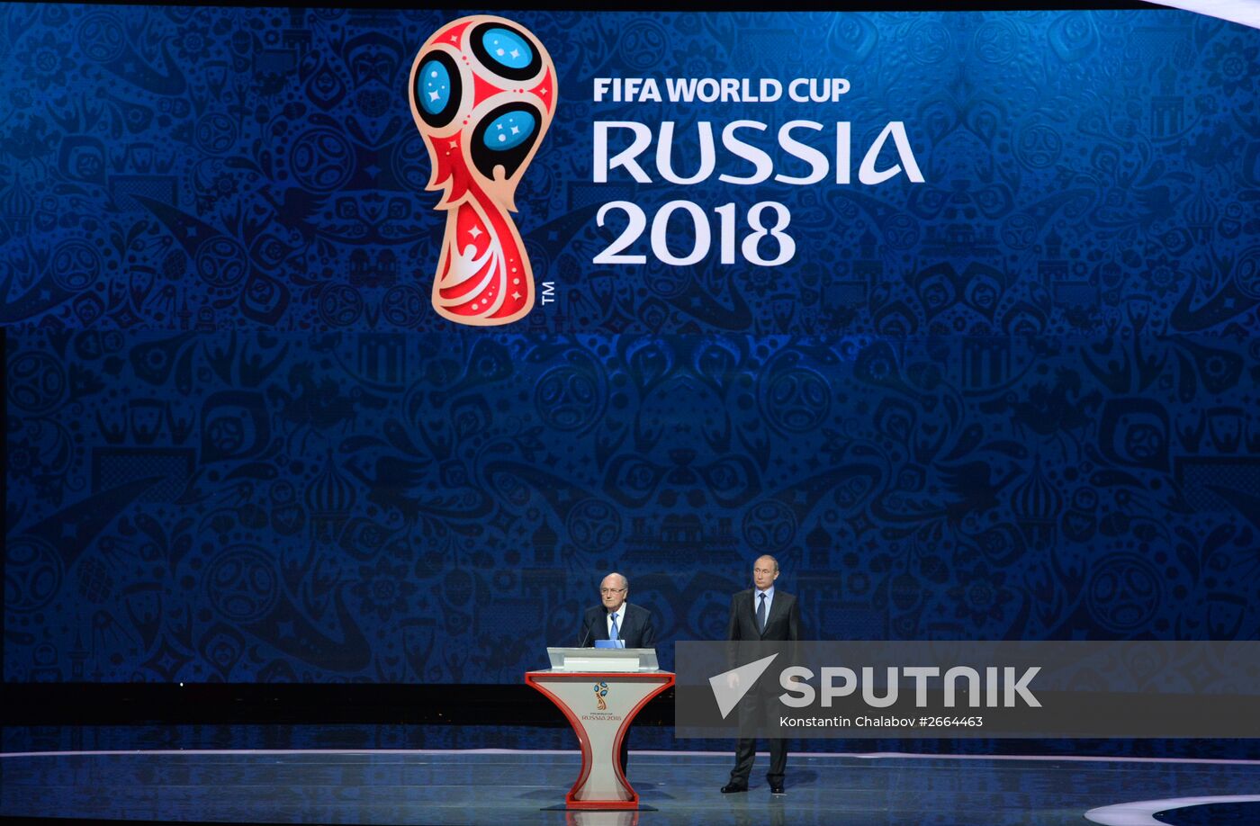 President Putin took part in FIFA 2018 World Cup Preliminary Draw