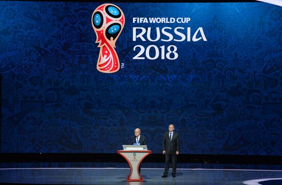 President Putin took part in FIFA 2018 World Cup Preliminary Draw