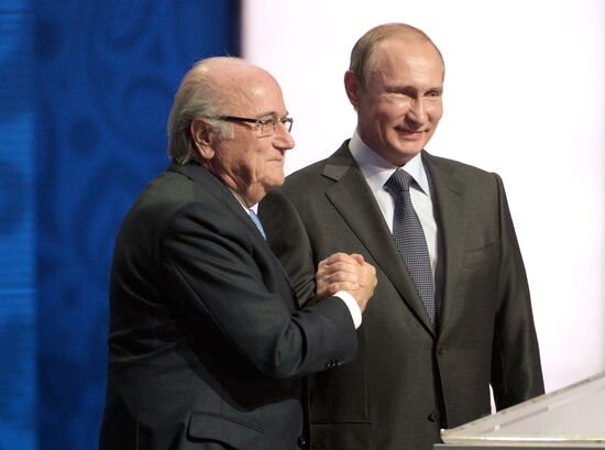President Putin took part in FIFA 2018 World Cup Preliminary Draw