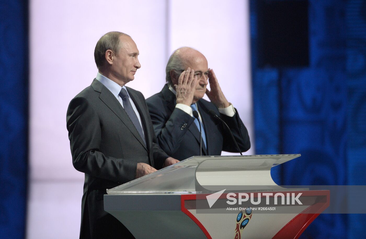 President Putin took part in FIFA 2018 World Cup Preliminary Draw