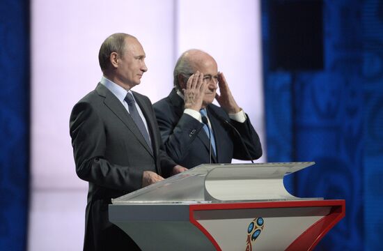 President Putin took part in FIFA 2018 World Cup Preliminary Draw
