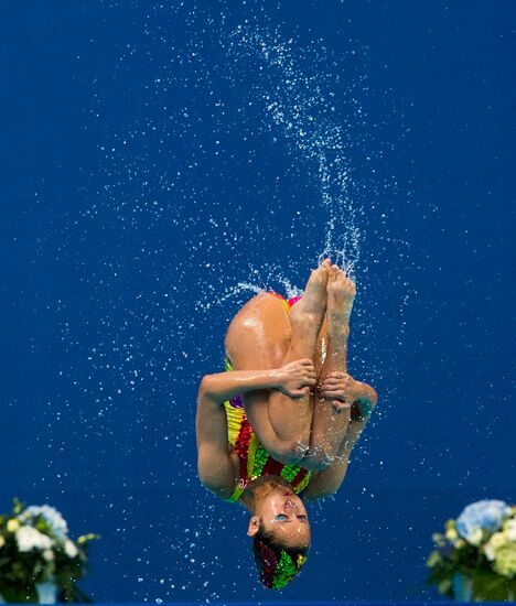 2015 FINA World Championships. Synchronized swimming. Womens' team technical. Preliminary round