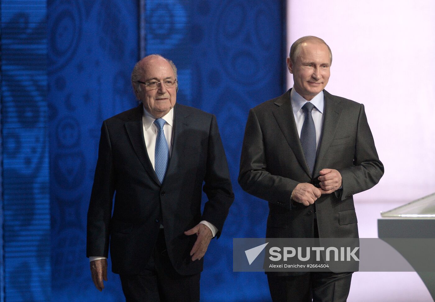 President Putin took part in FIFA 2018 World Cup Preliminary Draw
