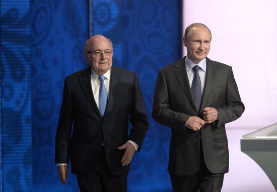 President Putin took part in FIFA 2018 World Cup Preliminary Draw