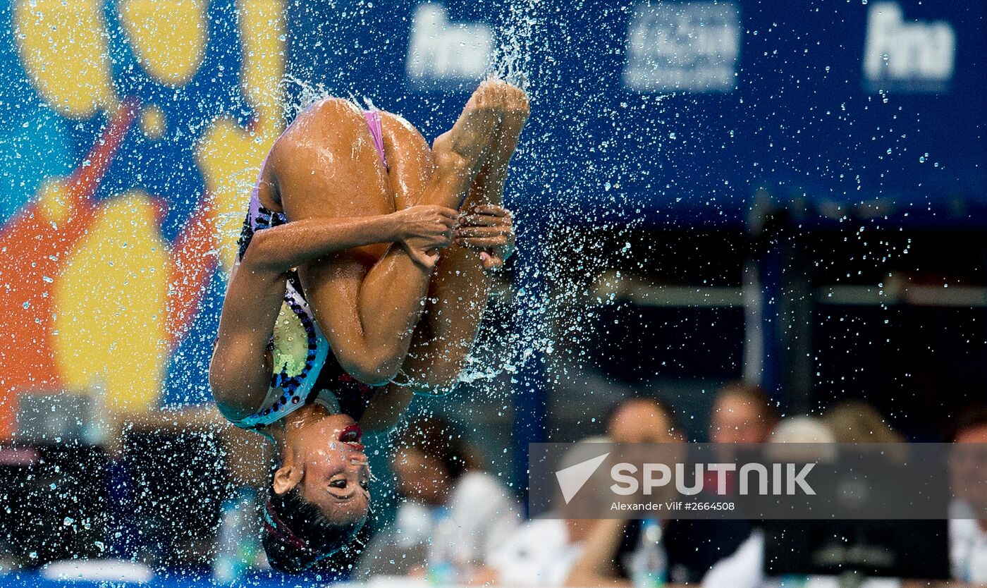 2015 FINA World Championships. Synchronized swimming. Womens' team technical. Preliminary round