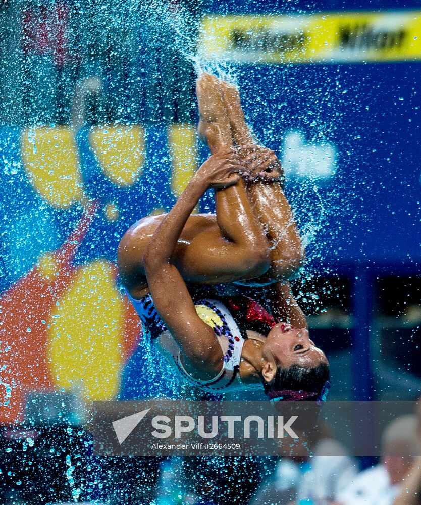 2015 FINA World Championships. Synchronized swimming. Womens' team technical. Preliminary round