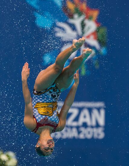 2015 FINA World Championships. Synchronized swimming. Womens' team technical. Preliminary round