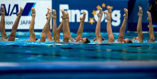 2015 FINA World Championships. Synchronized swimming. Womens' team technical. Preliminary round