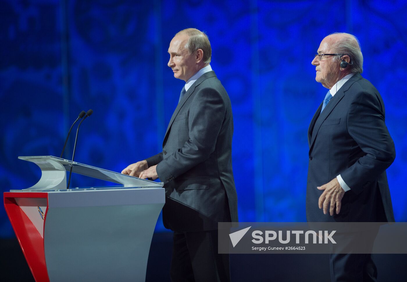 President Putin took part in FIFA 2018 World Cup Preliminary Draw