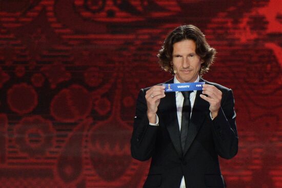 2018 FIFA World Cup Russia Preliminary Draw