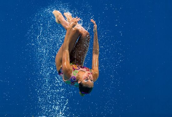 2015 FINA World Championships. Synchronized swimming. Womens' team technical. Preliminary round