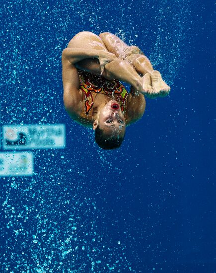 2015 FINA World Championships. Synchronized swimming. Womens' team technical. Preliminary round