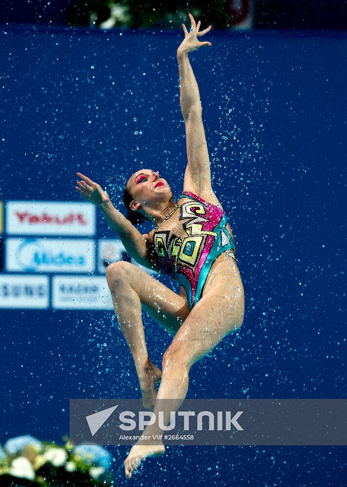 2015 FINA World Championships. Synchronized swimming. Womens' team technical. Preliminary round