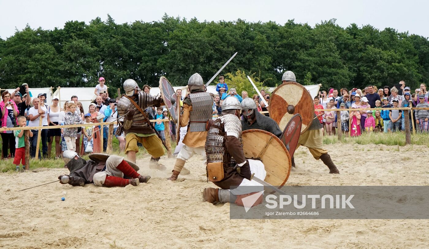 Viking festival in the Kaliningrad Area