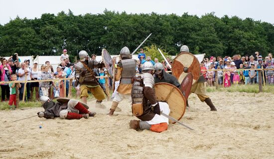 Viking festival in the Kaliningrad Area