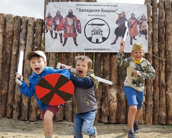 Viking festival in the Kaliningrad Area
