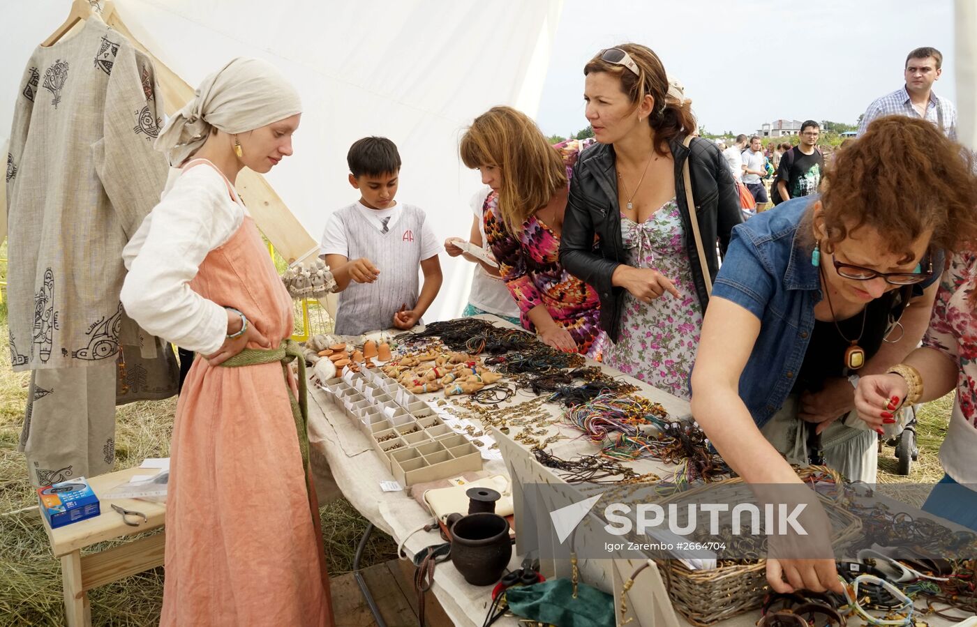 Viking festival in the Kaliningrad Area