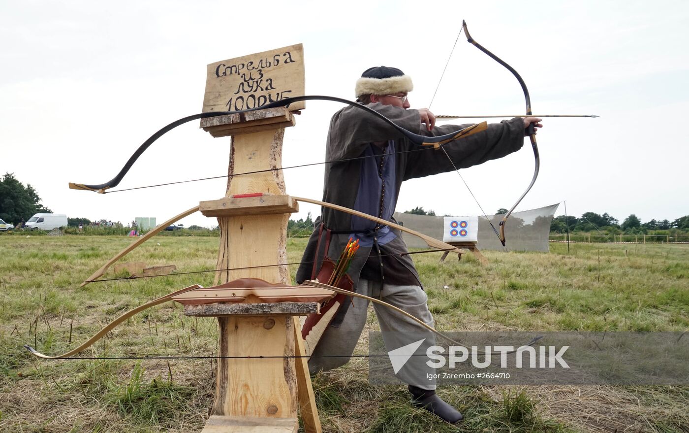 Viking festival in the Kaliningrad Area