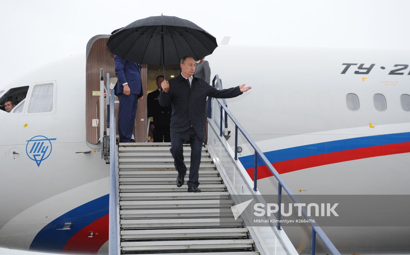 President Putin visits Northwestern Federal District