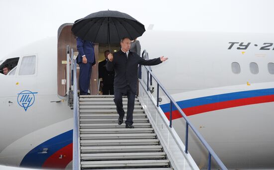 President Putin visits Northwestern Federal District