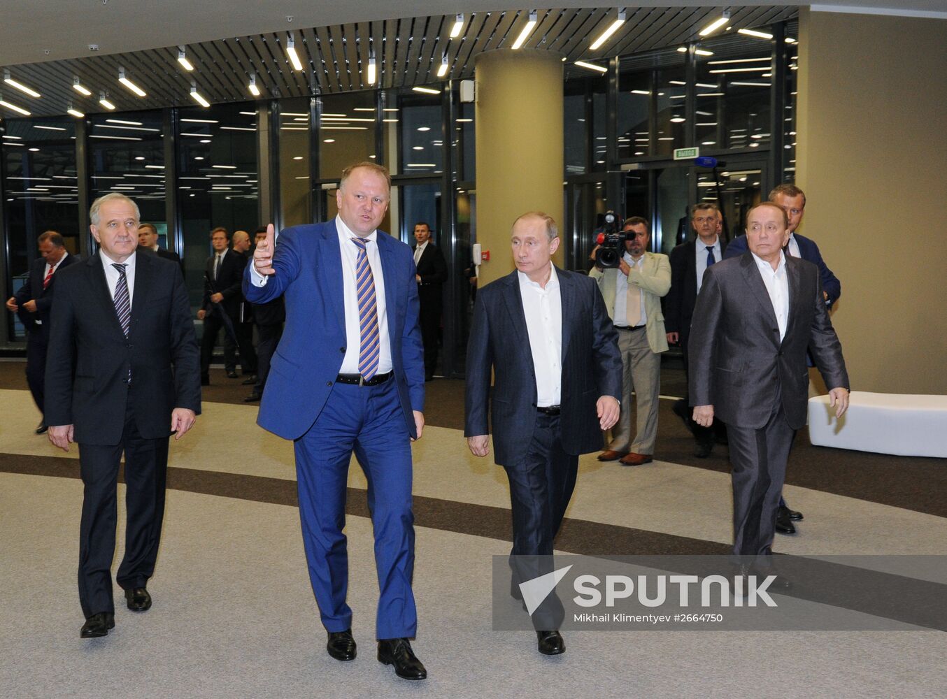 President Putin visits Northwestern Federal District
