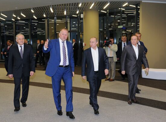 President Putin visits Northwestern Federal District