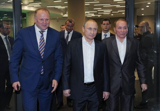 President Putin visits Northwestern Federal District