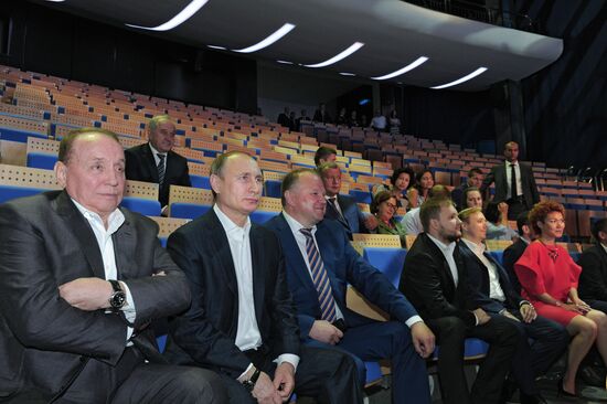 President Putin visits Northwestern Federal District