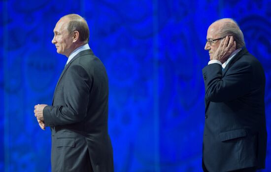 President Putin took part in FIFA 2018 World Cup Preliminary Draw