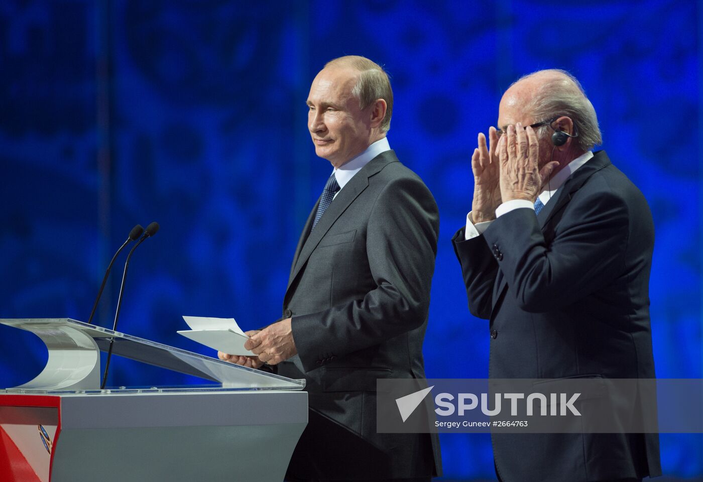 President Putin took part in FIFA 2018 World Cup Preliminary Draw
