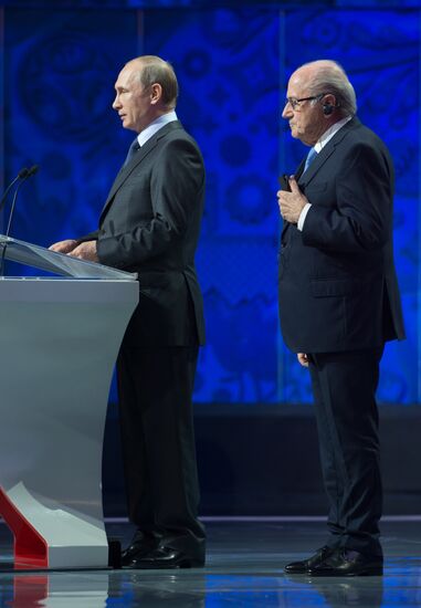 President Putin took part in FIFA 2018 World Cup Preliminary Draw