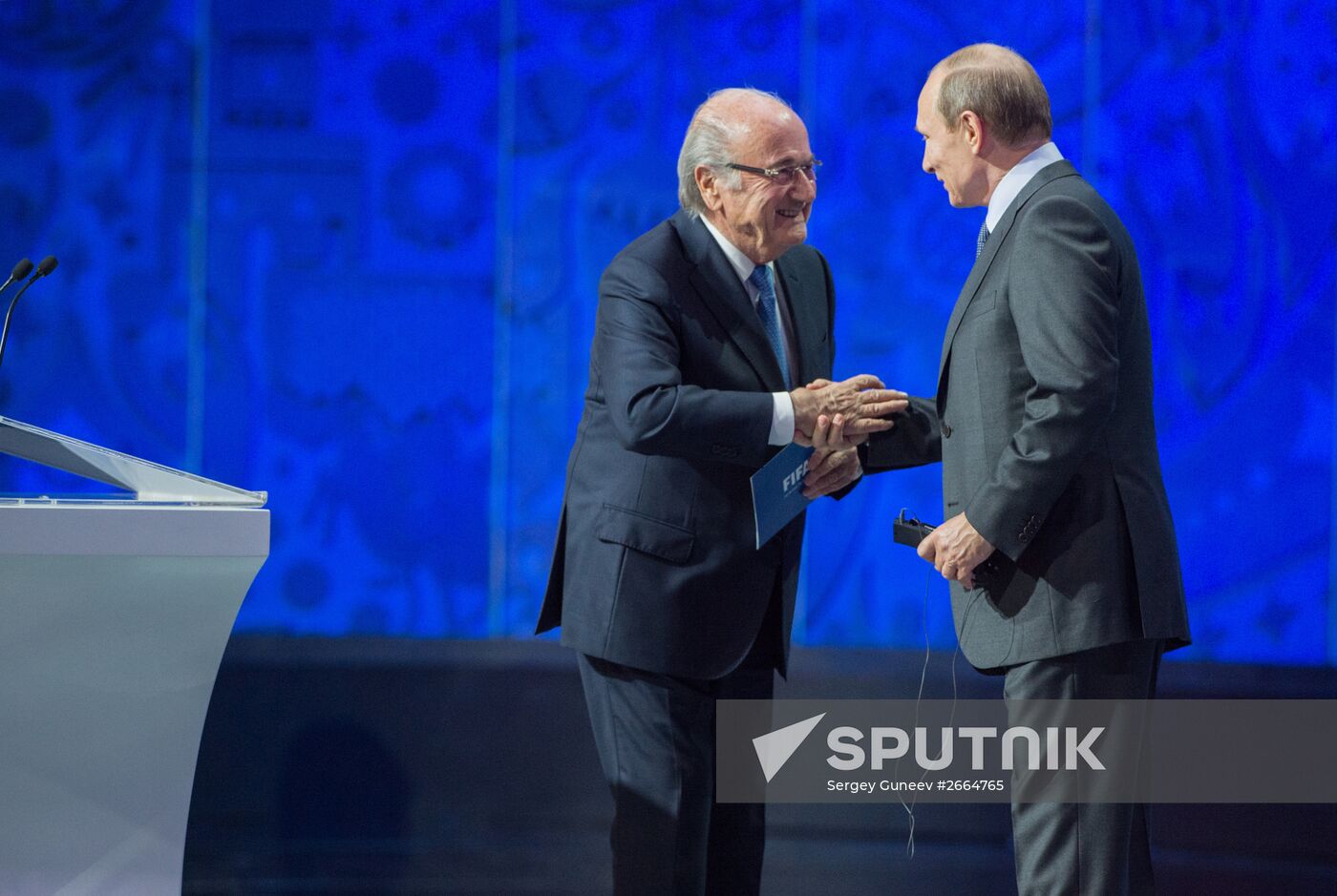President Putin took part in FIFA 2018 World Cup Preliminary Draw