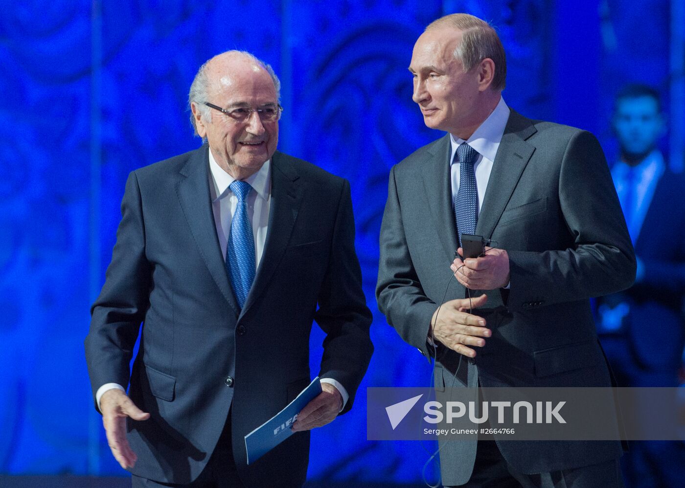 President Putin took part in FIFA 2018 World Cup Preliminary Draw