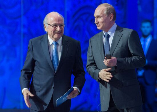 President Putin took part in FIFA 2018 World Cup Preliminary Draw