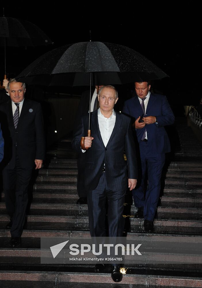 President Putin visits Northwestern Federal District