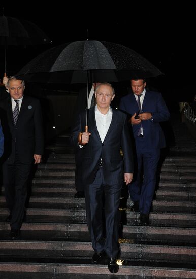President Putin visits Northwestern Federal District